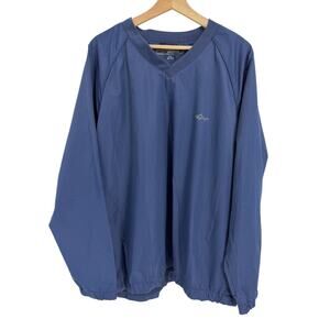 Greg Norman NWT Men’s Size Xl Windbreaker Golf Jacket V-neck Pullover Activewear